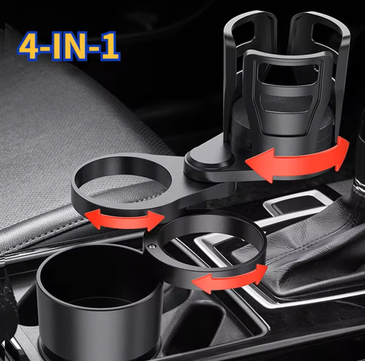 4-in-1 Multifunctional Car Cup Holder