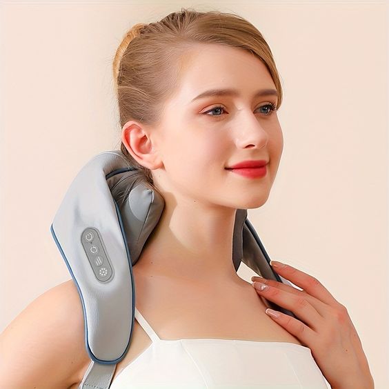 6D Adjustable Neck, Shoulder & Muscle Relaxation Massager