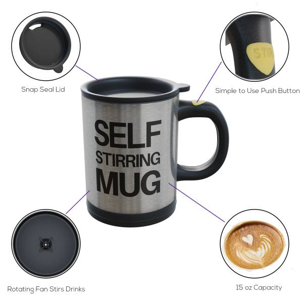 Automatic Self Stirring Mug