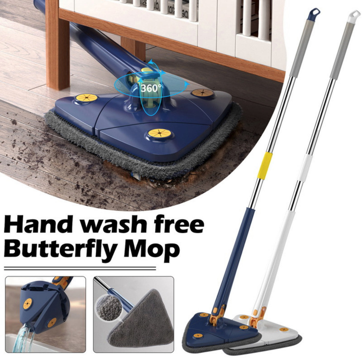 360 Rotating Adjustable Mop