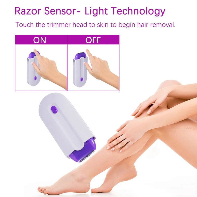 Painless Skin Touch Hair Trimmer For Women Face Leg Bikini Hand Body